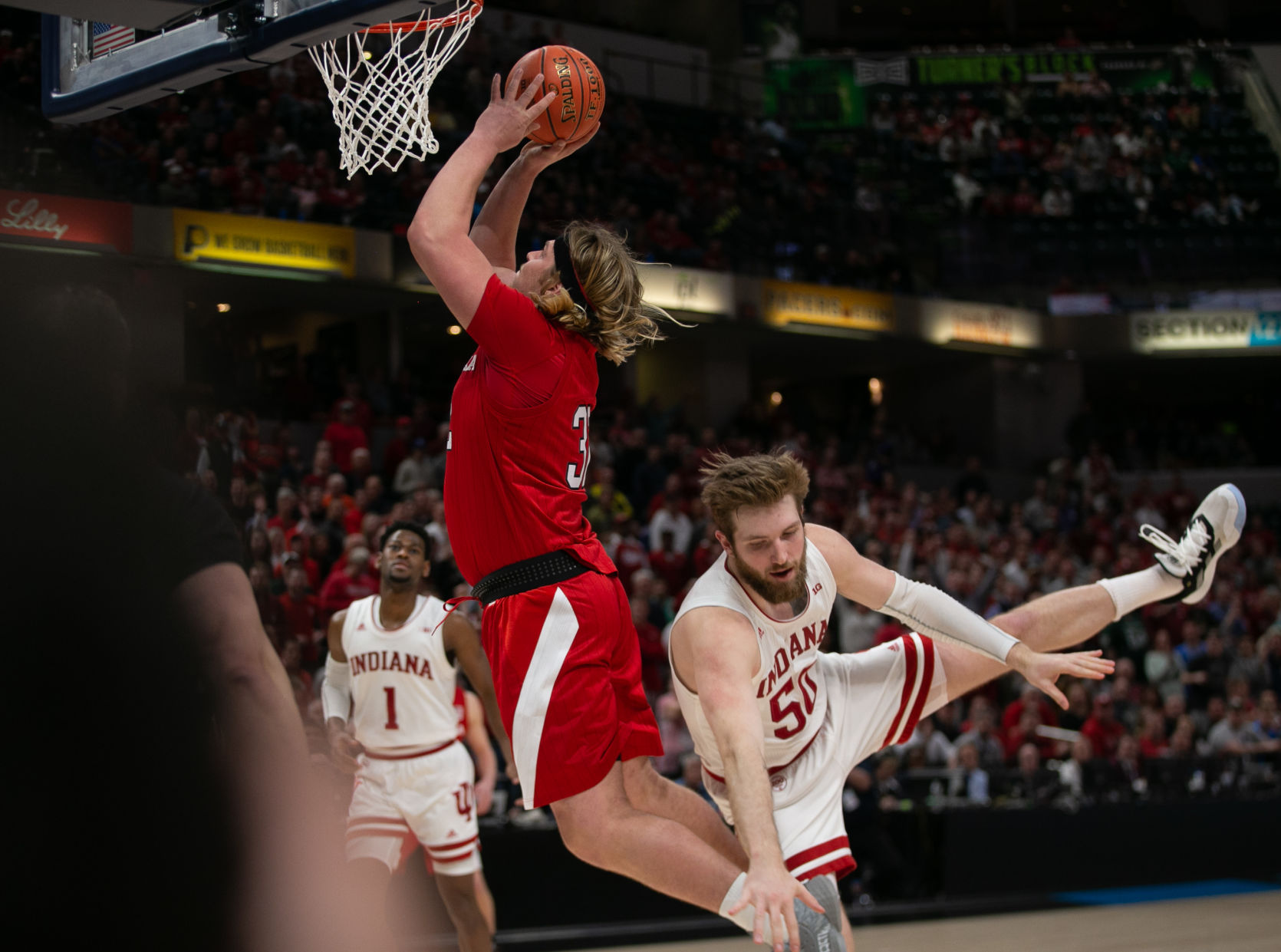 Nebraska Basketball vs. Indiana Photo No. 15